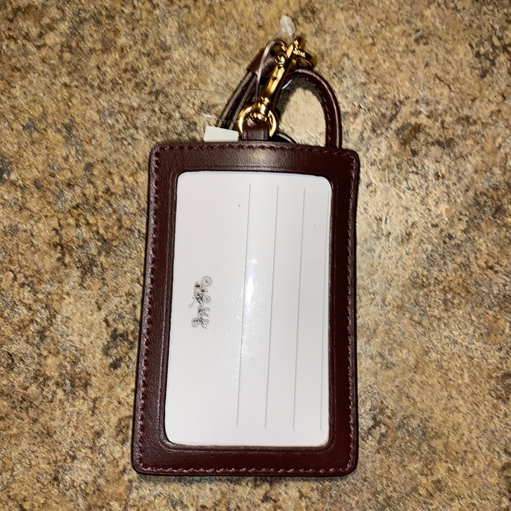 Coach Lanyard with ID badge